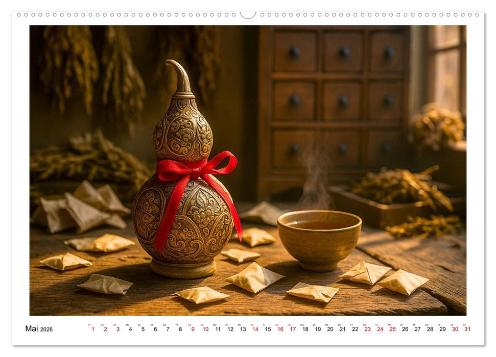 Bilder für ein gutes Feng Shui (CALVENDO Premium Wandkalender 2026)