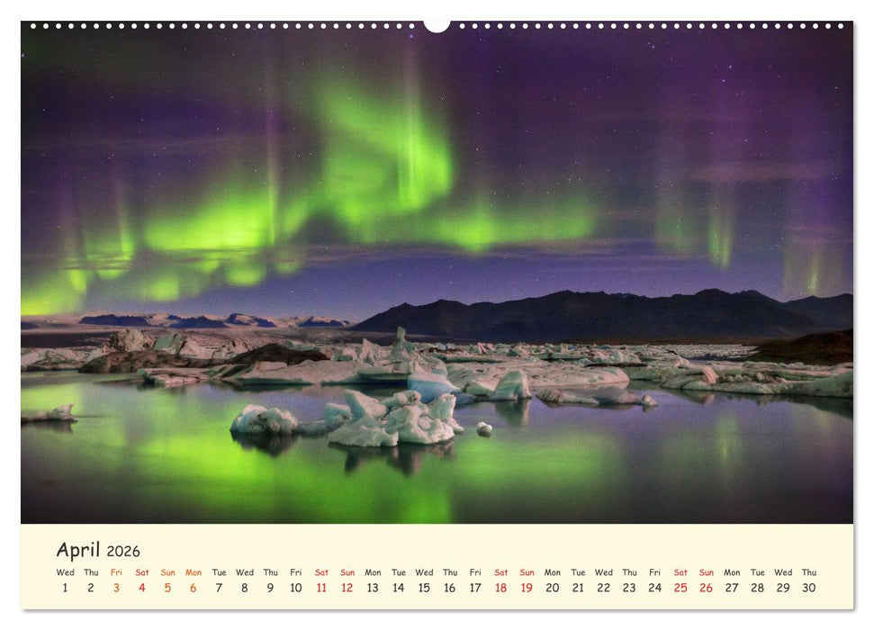 Amazing Nature of Iceland (CALVENDO Premium-Calendar 2026)