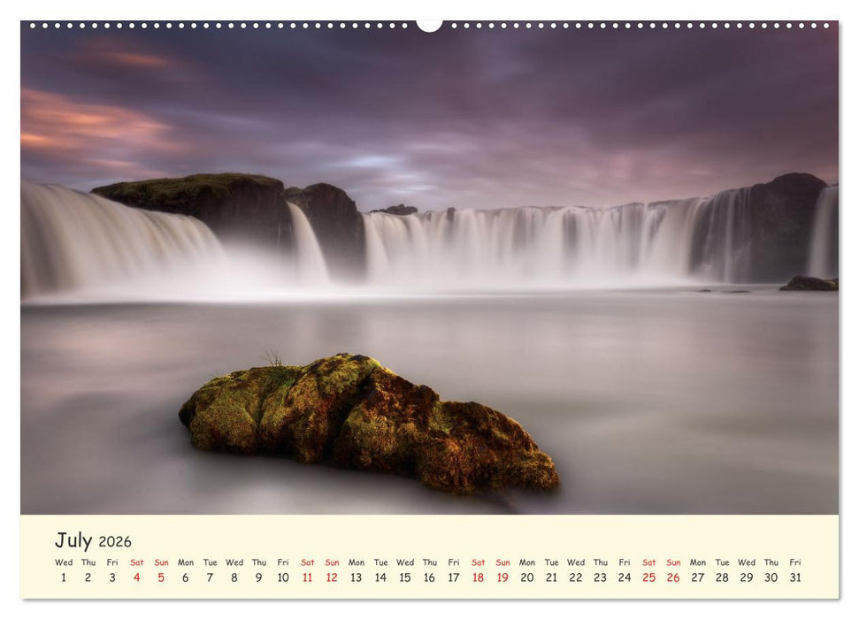 Amazing Nature of Iceland (CALVENDO Premium-Calendar 2026)