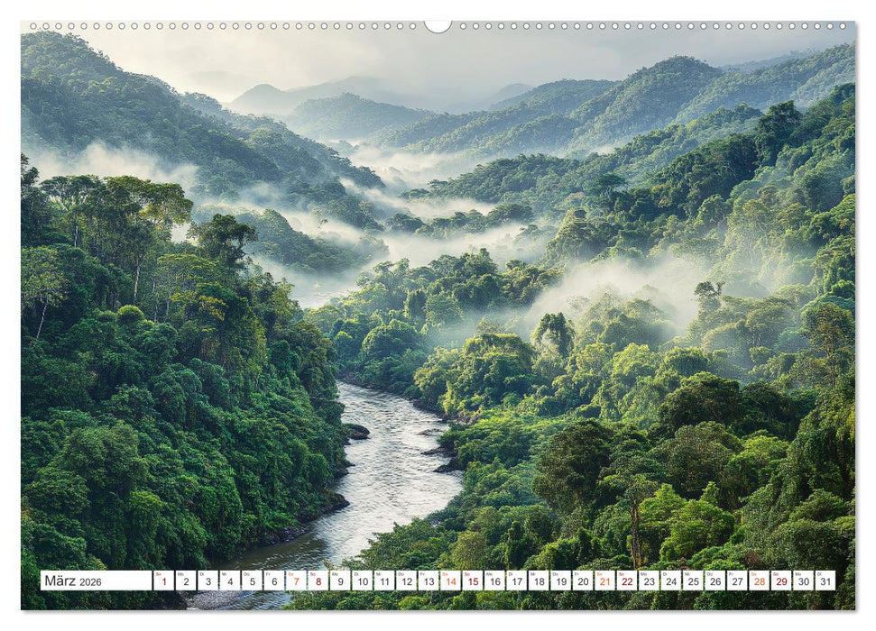 Ungezähmte Natur (CALVENDO Wandkalender 2026)