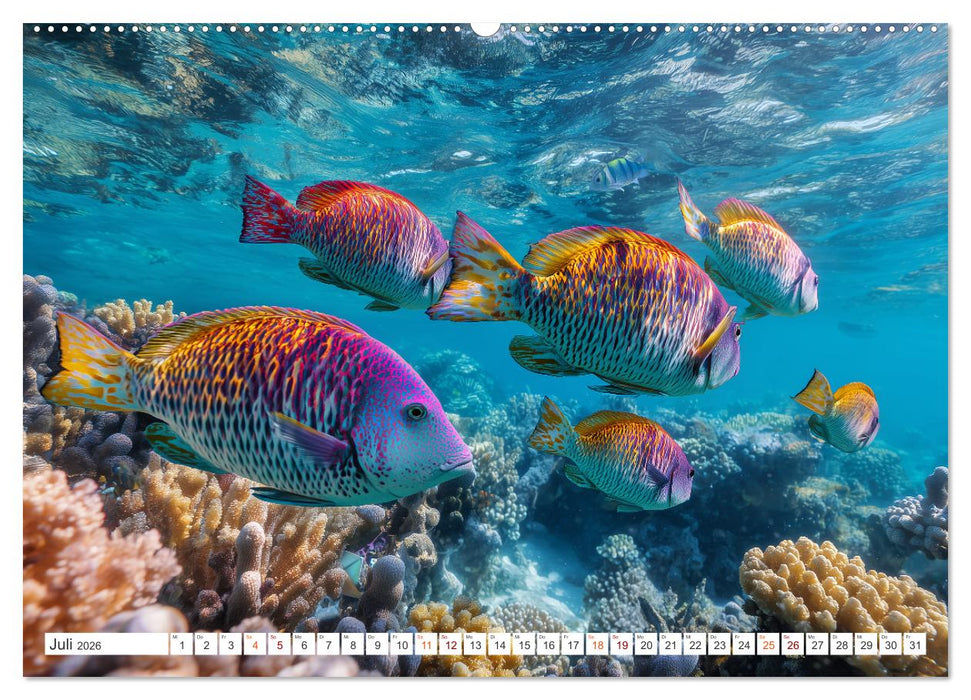 Ungezähmte Natur (CALVENDO Premium Wandkalender 2026)