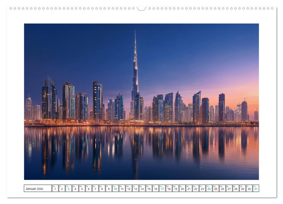 City Dreams & Travel Vibes (CALVENDO Premium Wandkalender 2026)