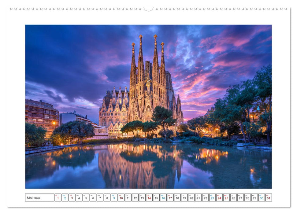 City Dreams & Travel Vibes (CALVENDO Premium Wandkalender 2026)