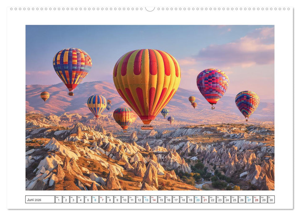 City Dreams & Travel Vibes (CALVENDO Premium Wandkalender 2026)