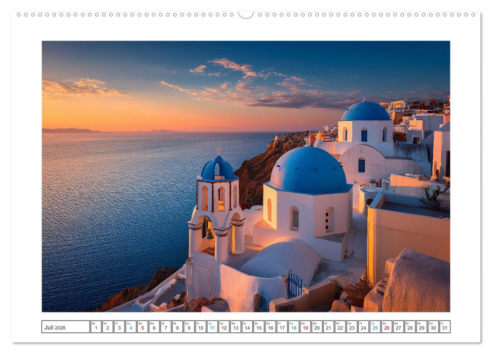 City Dreams & Travel Vibes (CALVENDO Premium Wandkalender 2026)