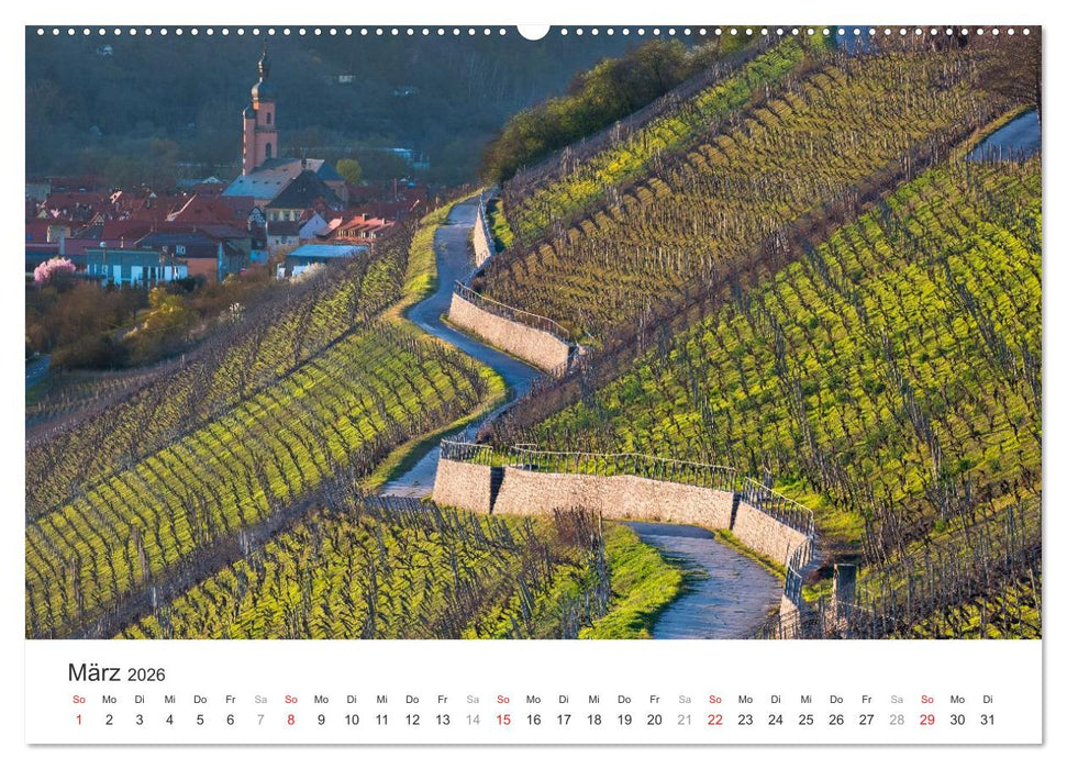 Malerisches Mainfranken (CALVENDO Premium Wandkalender 2026)