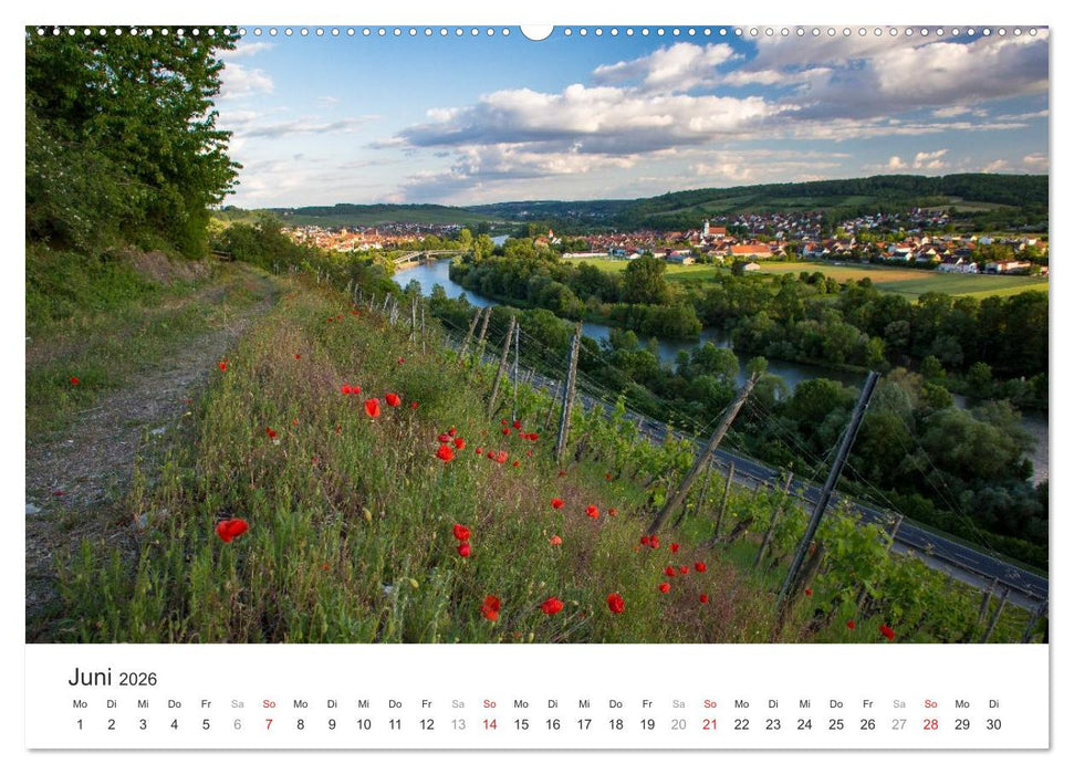 Malerisches Mainfranken (CALVENDO Premium Wandkalender 2026)
