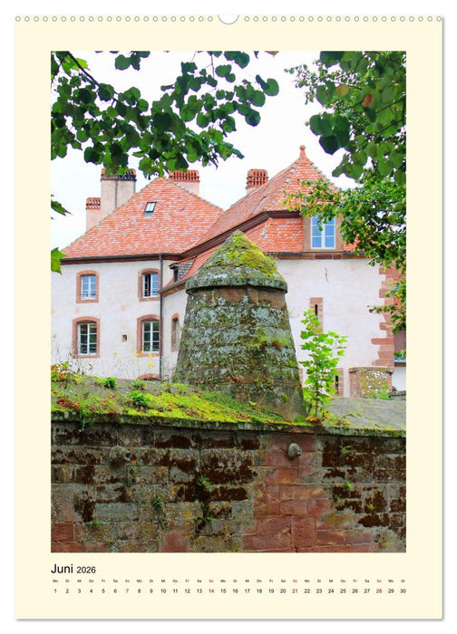 Zauberhaftes Elsass (CALVENDO Wandkalender 2026)