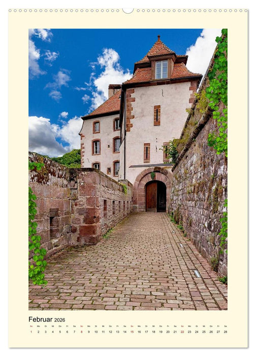 Zauberhaftes Elsass (CALVENDO Premium Wandkalender 2026)