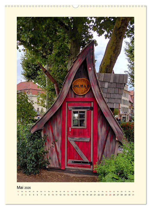 Zauberhaftes Elsass (CALVENDO Premium Wandkalender 2026)
