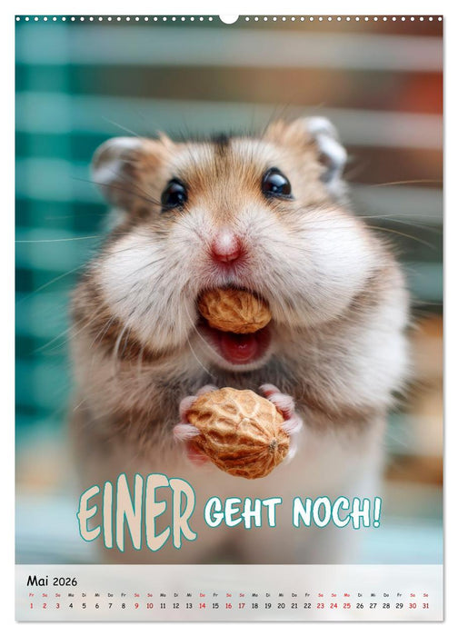 Tierisch erwischt (CALVENDO Premium Wandkalender 2026)