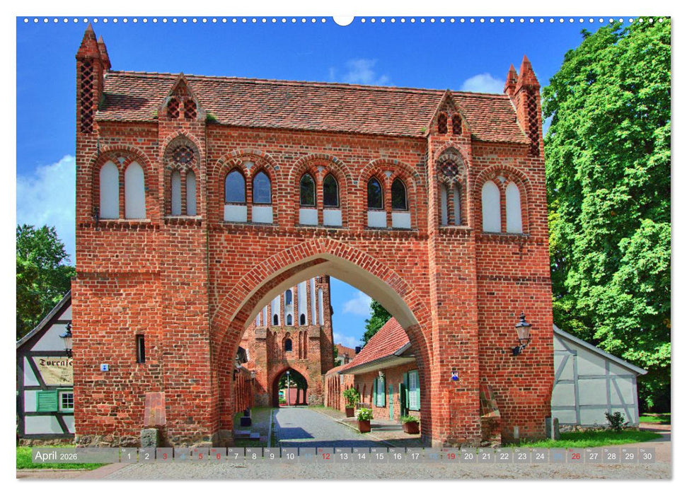 Neubrandenburg - Stadt der 4 Türme (CALVENDO Premium Wandkalender 2026)