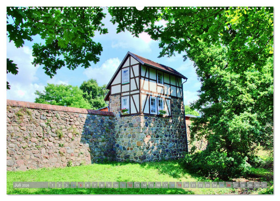 Neubrandenburg - Stadt der 4 Türme (CALVENDO Premium Wandkalender 2026)