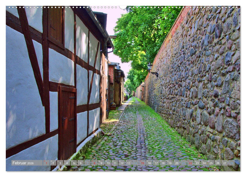 Neubrandenburg - Stadt der 4 Türme (CALVENDO Wandkalender 2026)