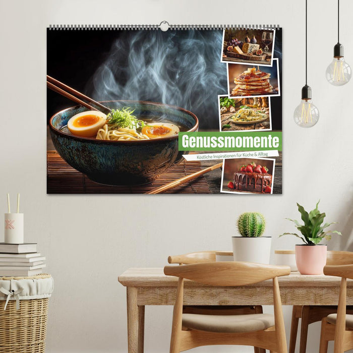 Genussmomente (CALVENDO Wandkalender 2026)