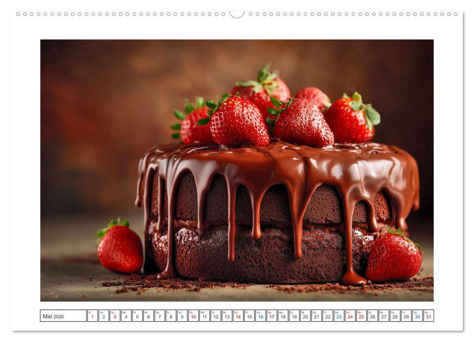 Genussmomente (CALVENDO Premium Wandkalender 2026)