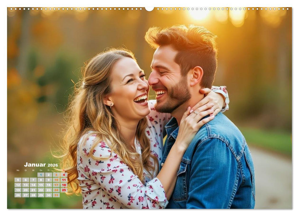 Glückliche Momente des Lebens (CALVENDO Wandkalender 2026)