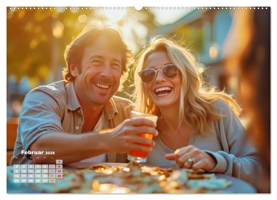 Glückliche Momente des Lebens (CALVENDO Wandkalender 2026)