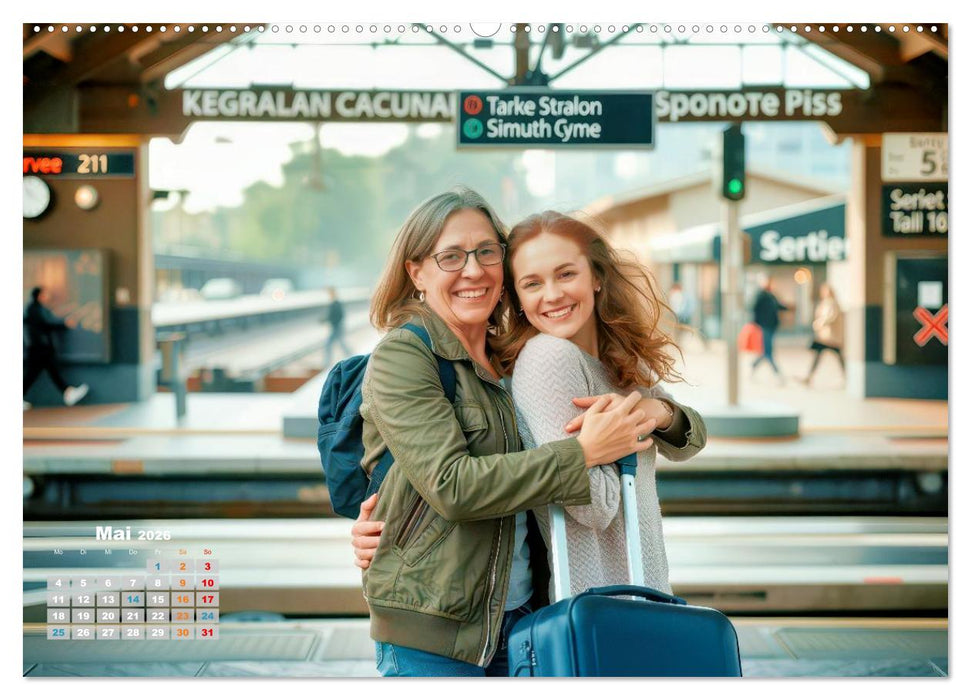 Glückliche Momente des Lebens (CALVENDO Wandkalender 2026)