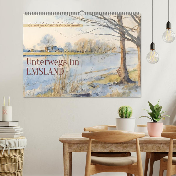 Unterwegs im Emsland (CALVENDO Wandkalender 2026)