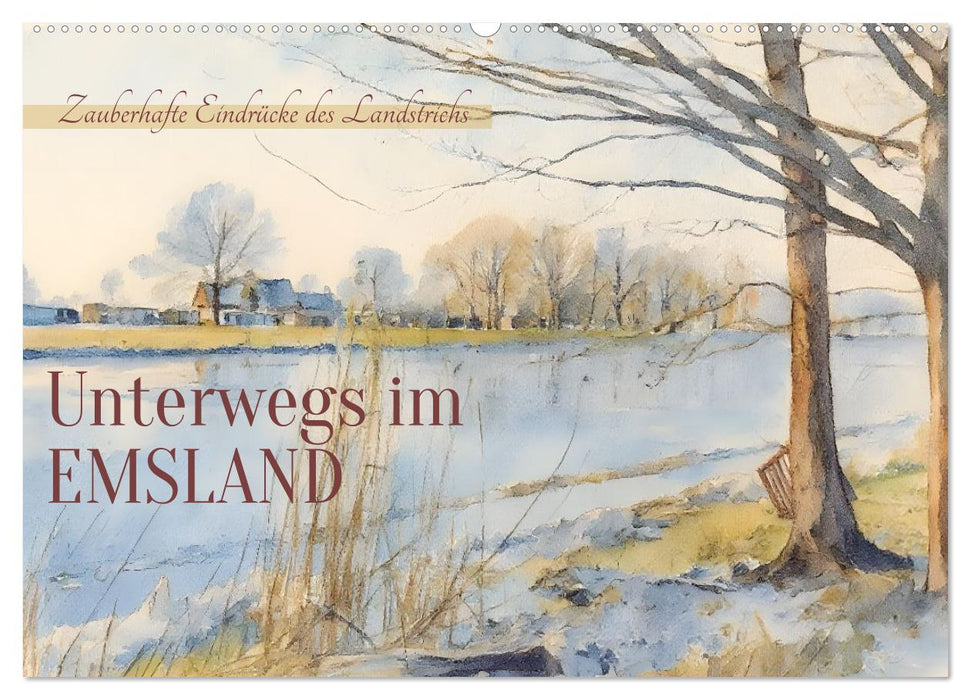 Unterwegs im Emsland (CALVENDO Wandkalender 2026)