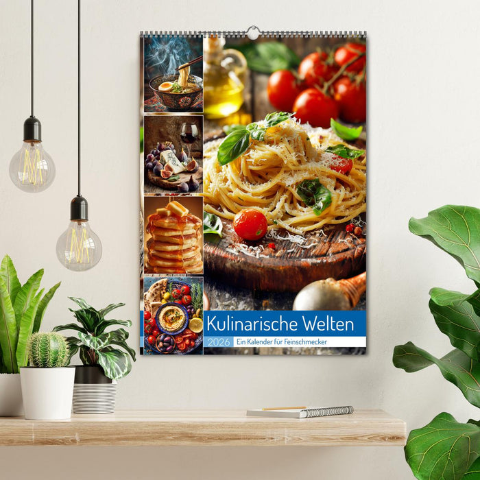 Kulinarische Welten (CALVENDO Wandkalender 2026)