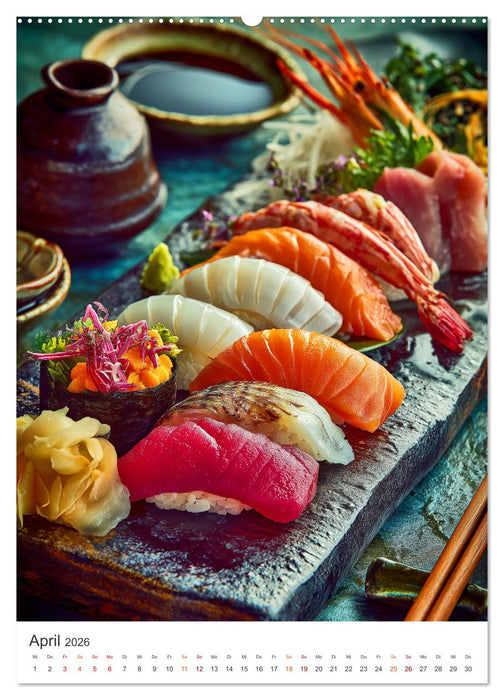 Kulinarische Welten (CALVENDO Wandkalender 2026)