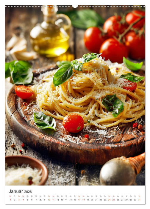 Kulinarische Welten (CALVENDO Premium Wandkalender 2026)