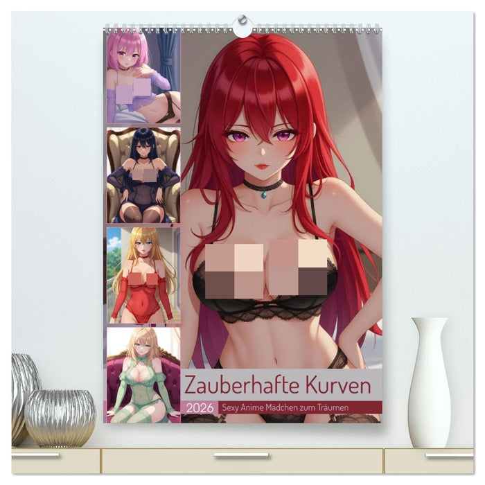 Zauberhafte Kurven (CALVENDO Premium Wandkalender 2026)