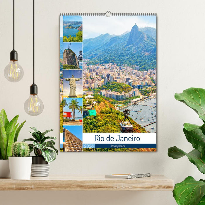 Rio de Janeiro - Reiseplaner (CALVENDO Wandkalender 2026)