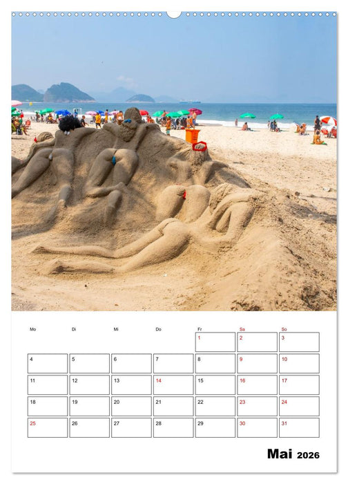 Rio de Janeiro - Reiseplaner (CALVENDO Premium Wandkalender 2026)