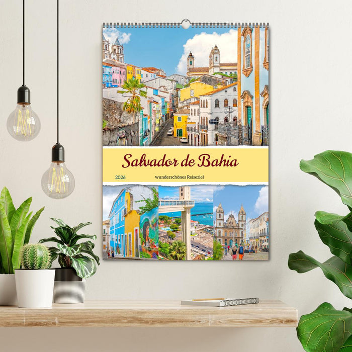 Salvador de Bahia - wunderschönes Reiseziel (CALVENDO Wandkalender 2026)