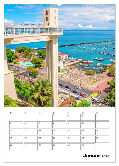 Salvador de Bahia - wunderschönes Reiseziel (CALVENDO Wandkalender 2026)