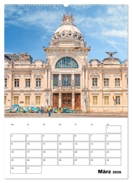 Salvador de Bahia - wunderschönes Reiseziel (CALVENDO Wandkalender 2026)