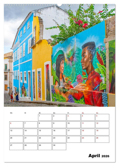 Salvador de Bahia - wunderschönes Reiseziel (CALVENDO Wandkalender 2026)