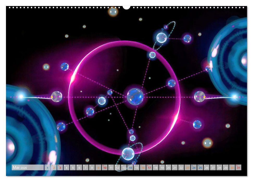 Quantenmechanik von Bits zu Qubits (CALVENDO Premium Wandkalender 2026)