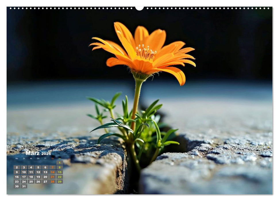 Die Welt in Orange (CALVENDO Premium Wandkalender 2026)