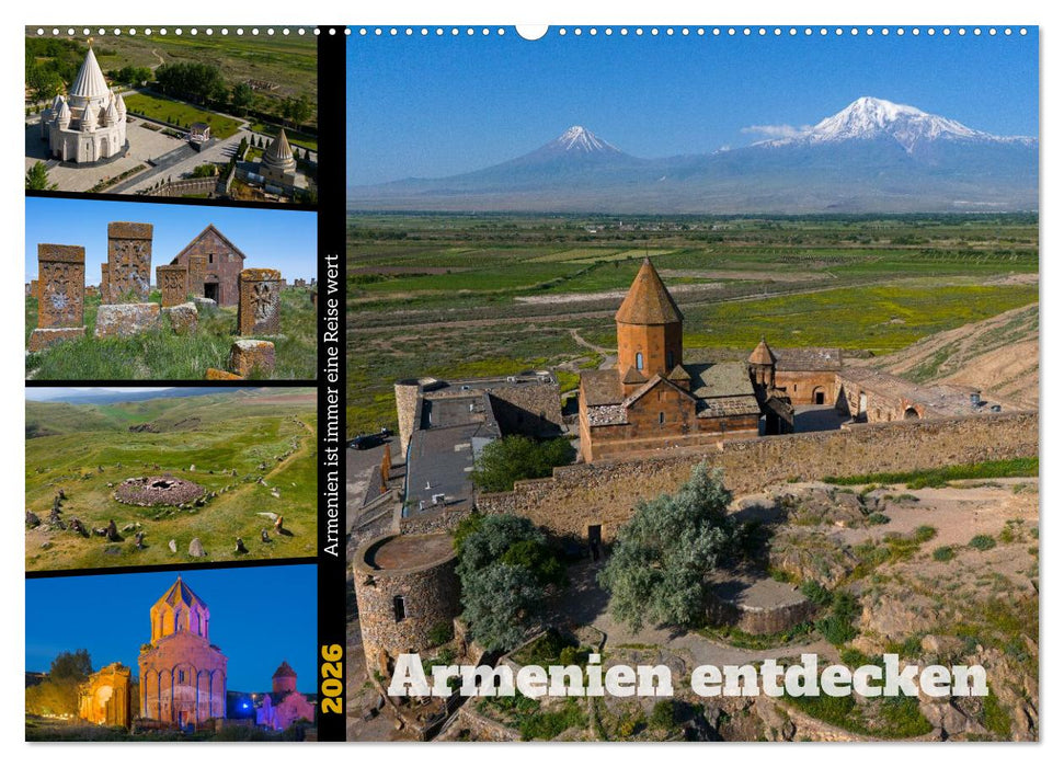 Armenien entdecken (CALVENDO Wandkalender 2026)