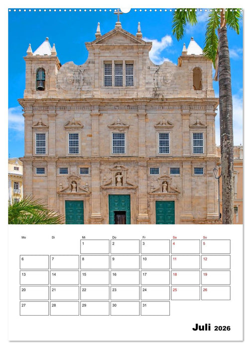 Salvador de Bahia - wunderschönes Reiseziel (CALVENDO Premium Wandkalender 2026)