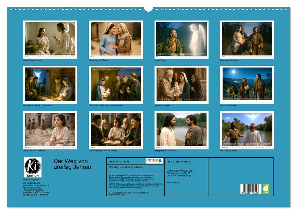 Der Weg von dreißig Jahren (CALVENDO Wandkalender 2026)