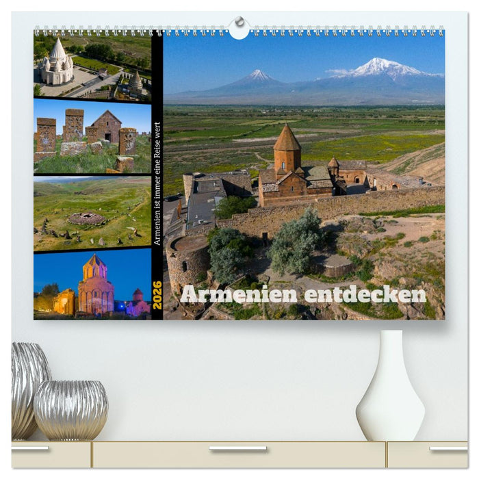 Armenien entdecken (CALVENDO Premium Wandkalender 2026)
