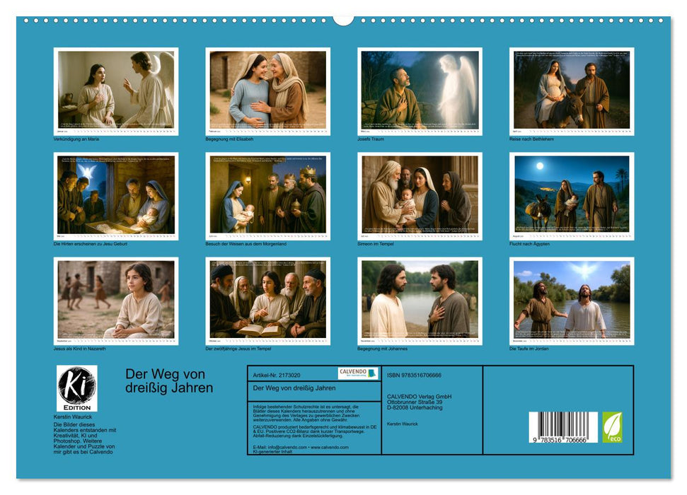 Der Weg von dreißig Jahren (CALVENDO Premium Wandkalender 2026)