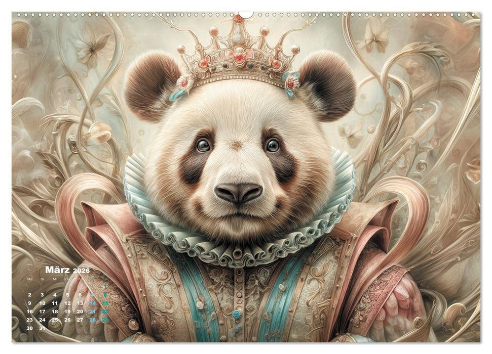 Königliche Geschöpfe (CALVENDO Wandkalender 2026)