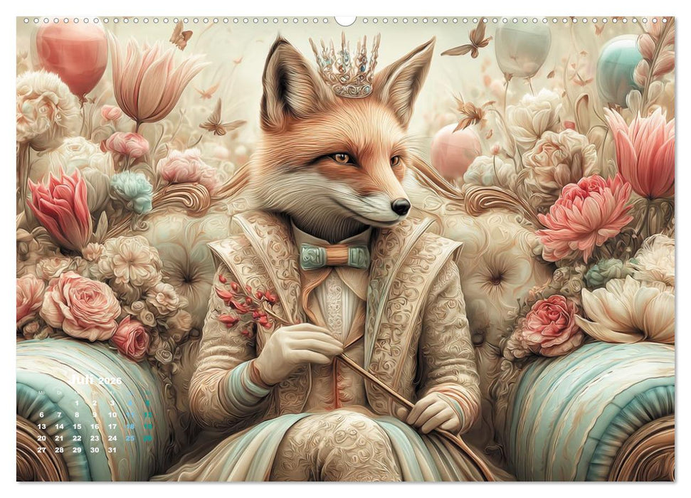 Königliche Geschöpfe (CALVENDO Premium Wandkalender 2026)