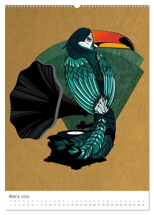 Fauna Fantastica (CALVENDO Premium Wandkalender 2026)