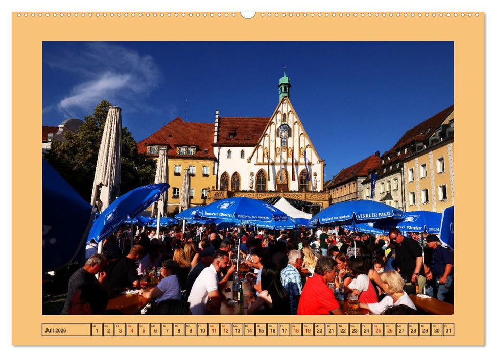 Amberg und seine Feste (CALVENDO Premium Wandkalender 2026)