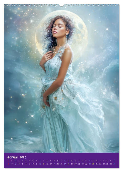 Sphären der Fantasie - Wunderreiche Welten (CALVENDO Wandkalender 2026)