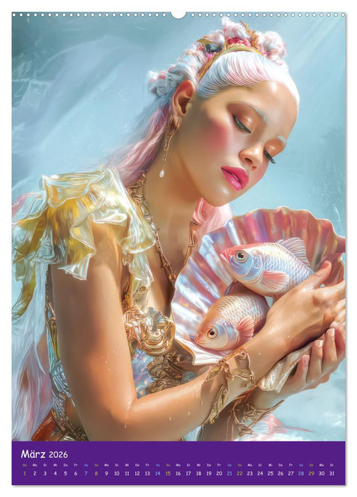 Sphären der Fantasie - Wunderreiche Welten (CALVENDO Premium Wandkalender 2026)