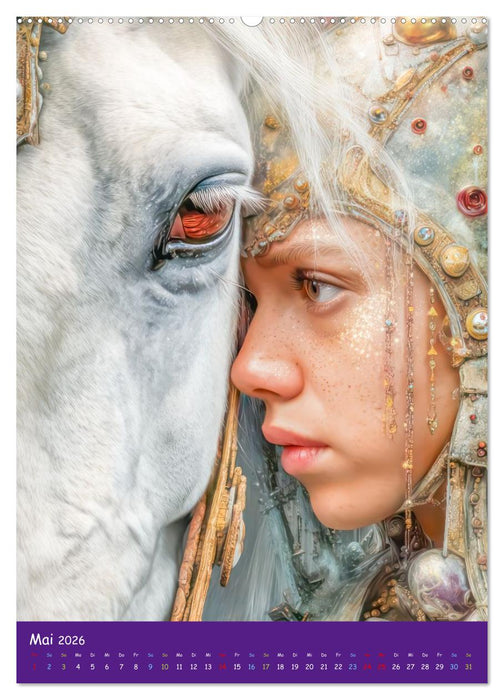 Sphären der Fantasie - Wunderreiche Welten (CALVENDO Premium Wandkalender 2026)