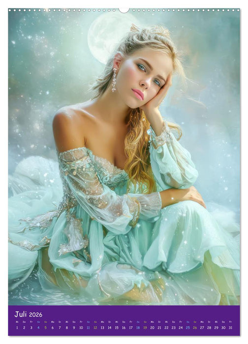 Sphären der Fantasie - Wunderreiche Welten (CALVENDO Premium Wandkalender 2026)